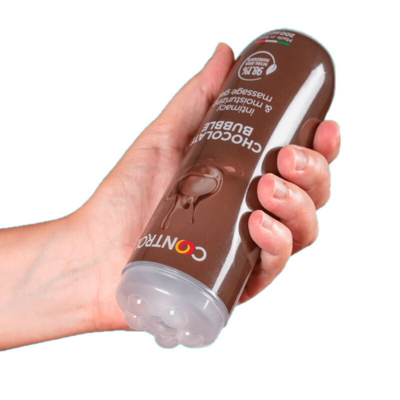 KONTROL - MASSAGEGEL 3 I 1 CHOKOLADEBOBLER 200 ML