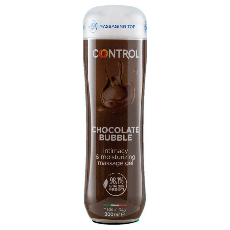 KONTROL - MASSAGEGEL 3 I 1 CHOKOLADEBOBLER 200 ML