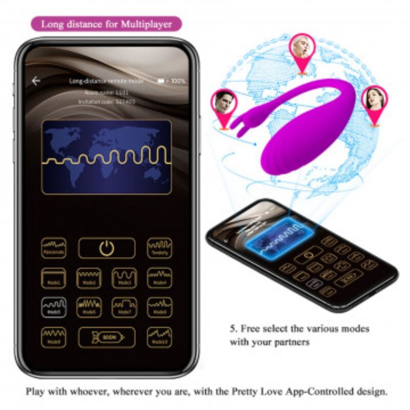PRETTY LOVE - CATALINA MASSAGE GRATIS APP LILA