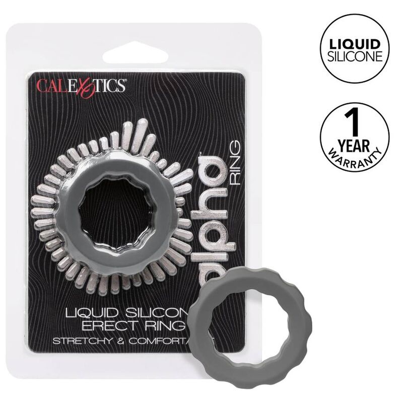CALEXOTICS - ALPHA ERECT RING GRÅ