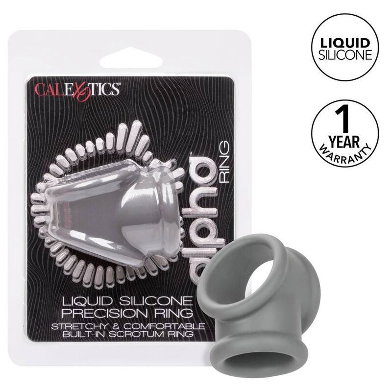 CALEXOTICS - ALPHA PRECISION RING GRÅ