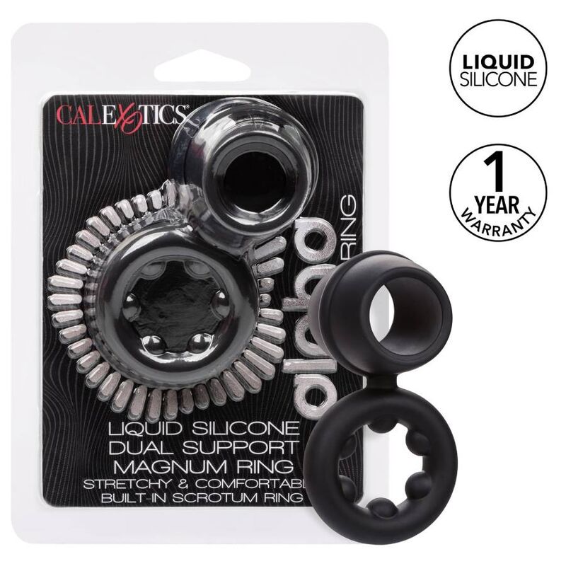 CALEXOTICS - ALPHA DUAL MAGNUM RING SORT