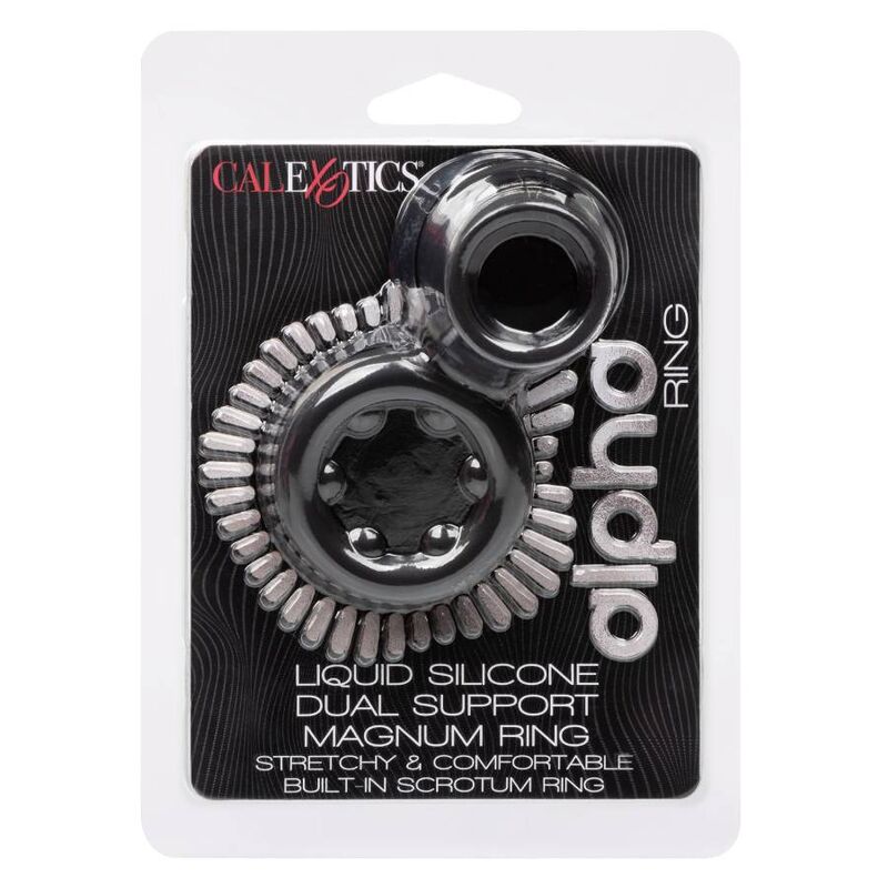 CALEXOTICS - ALPHA DUAL MAGNUM RING SORT