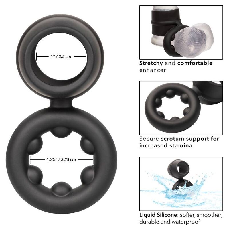 CALEXOTICS - ALPHA DUAL MAGNUM RING SORT