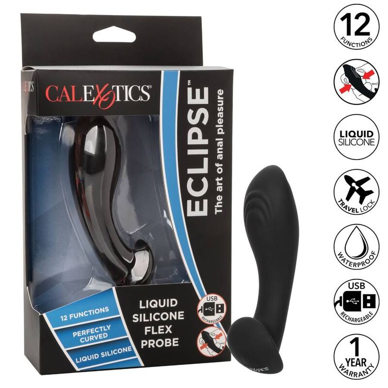 CALEXOTICS - FLYDENDE SILIKONE FLEX-SONDE