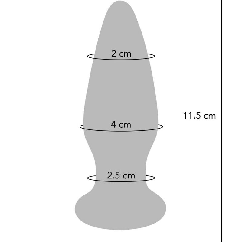 TOYJOY - DEN SKINNENDE VIBRERENDE GLAS-ANUMPLUG