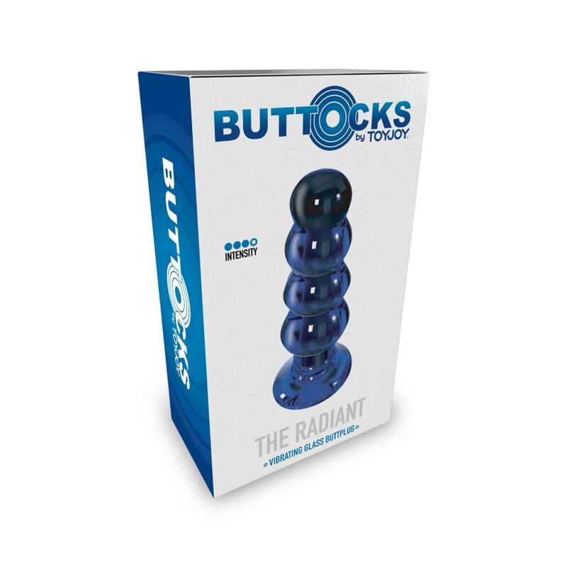 TOYJOY - BUTTOCKS DEN STRÅLENDE GLAS-RØVEPLUG