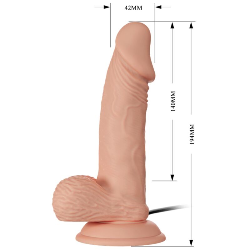 BAILE - BEAUTIFUL ENCOUNTER ZEBULON VIBRATION 19,4 CM NATURLIG