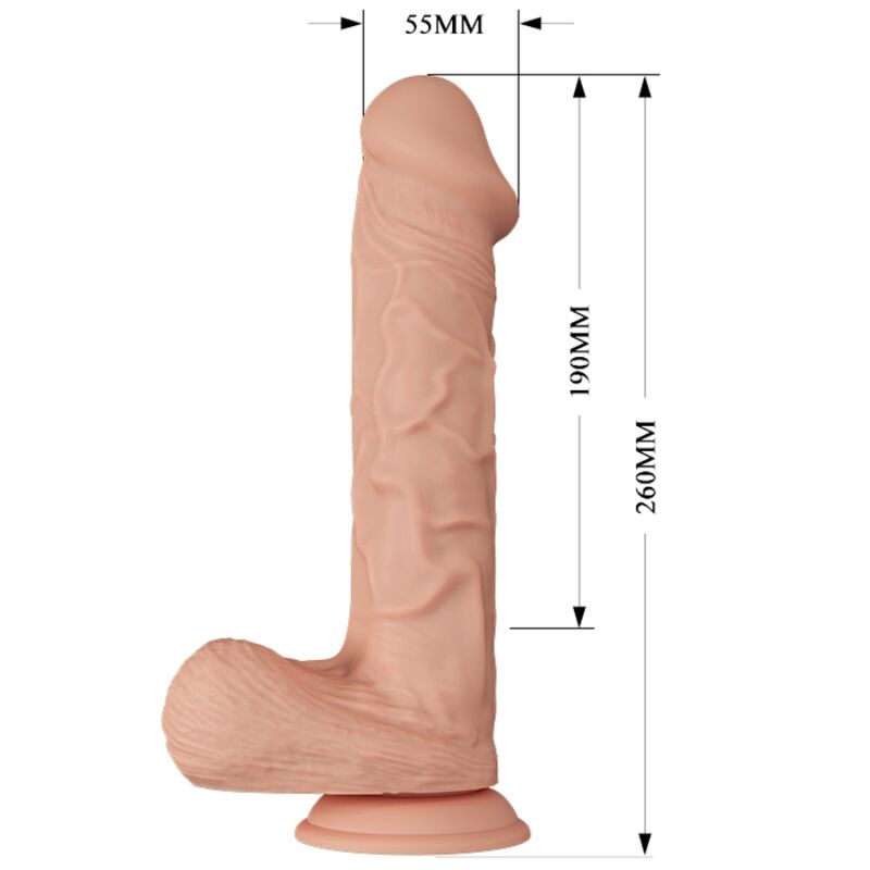 BAILE - BEAUTIFUL ENCOUNTER BERQRISI VIBRATION 26 CM NATURLIG