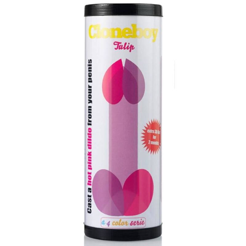 CLONEBOY - DILDO TULIPAN INTENSE PINK