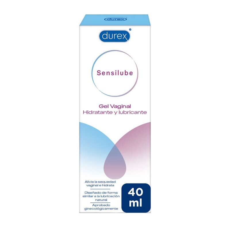 DUREX - SENSILUBE GEL FUGTIGHEDSGIVENDE GLIDEKREM 40 ML