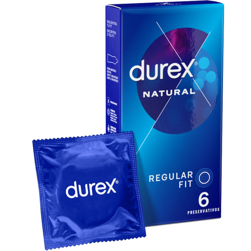 DUREX - NATURLIG KLASSISK 6 ENHEDER