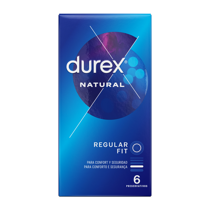 DUREX - NATURLIG KLASSISK 6 ENHEDER