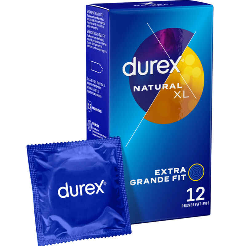 DUREX - NATURLIG XL 12 ENHEDER