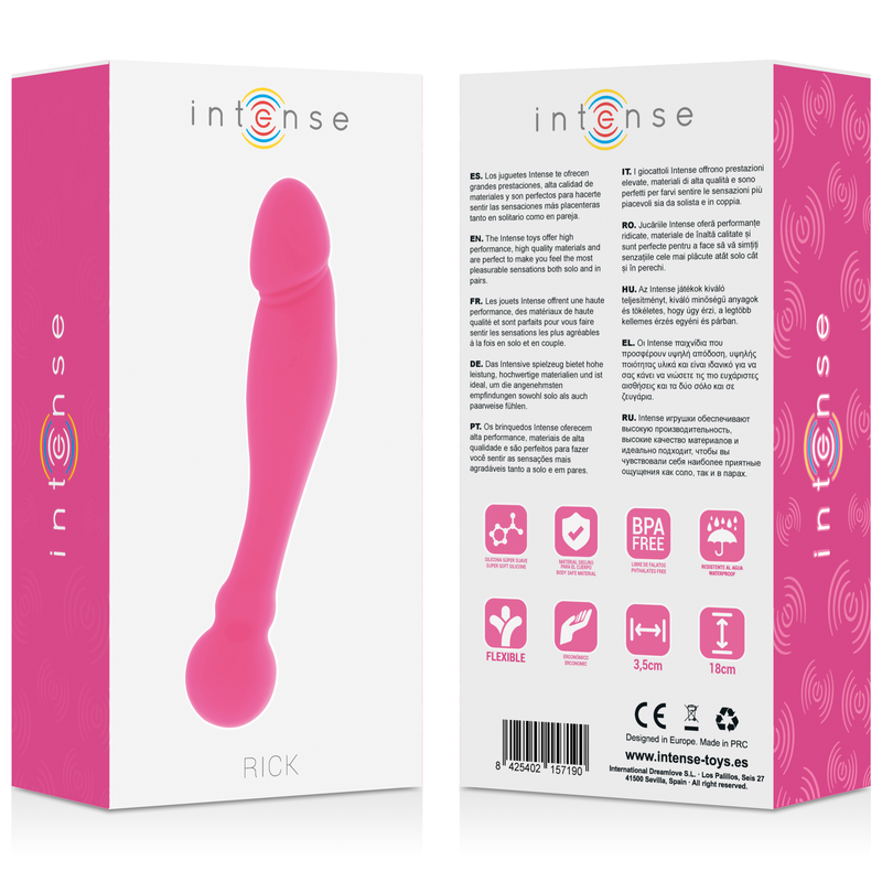 INTENS - SILIKONE RICK DUAL PINK