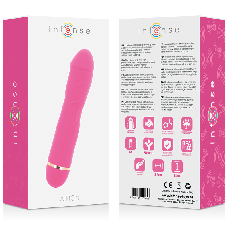 INTENSE - AIRON 20 SPEEDS SILIKONE PINK