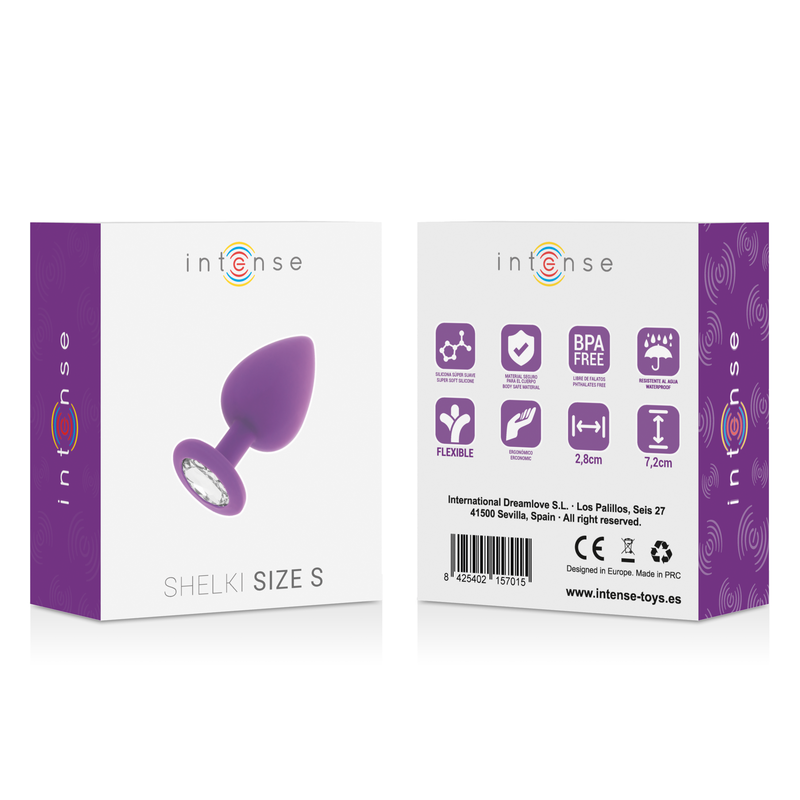 INTENS - SHELKI'S PLUG ANAL LILA