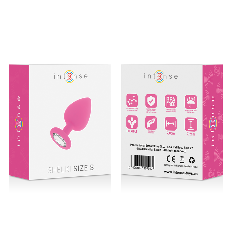 INTENS - SHELKI'S ANAL PLUG FUCHSIA