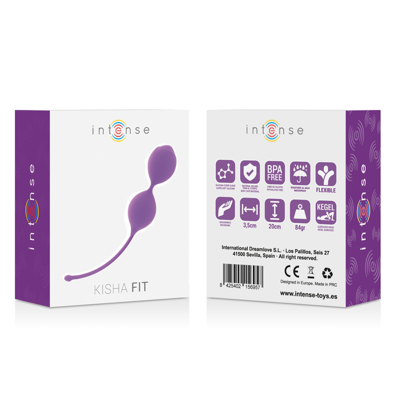 INTENSE - KISHA FIT SILIKONE KEGEL LILA