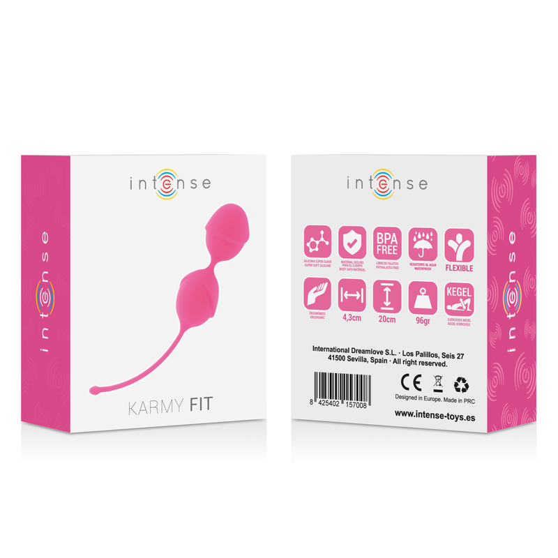 INTENSE - KARMY FIT KEGEL SILIKONE FUCHSIA