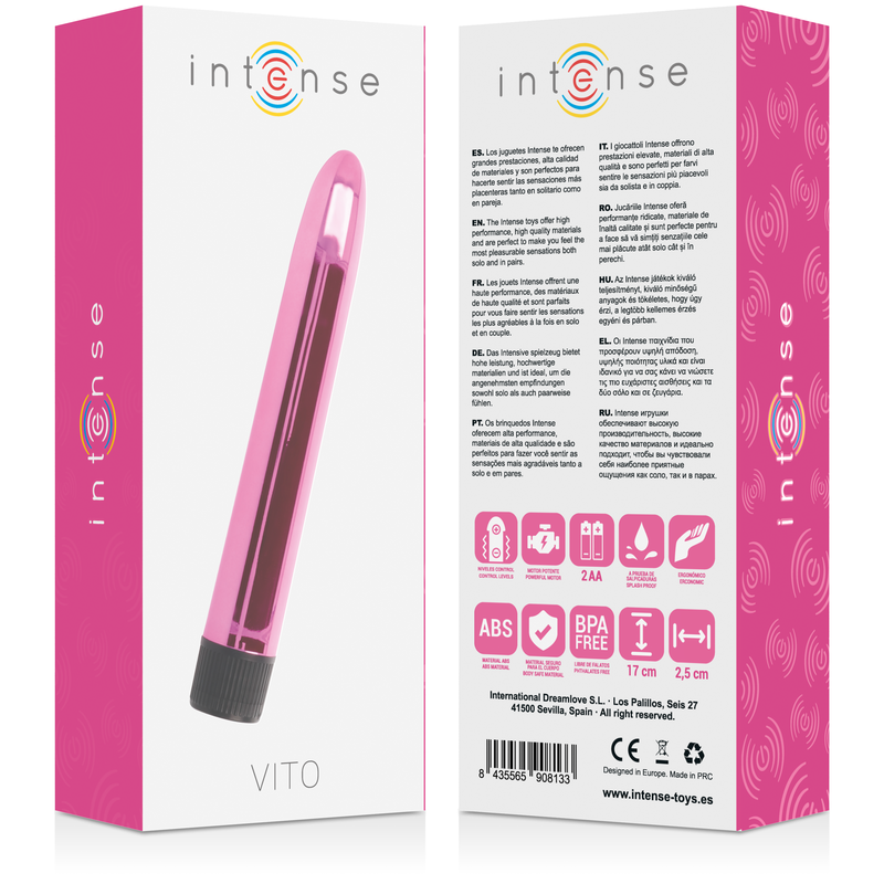 INTENS - VITO VIBRATOR PINK