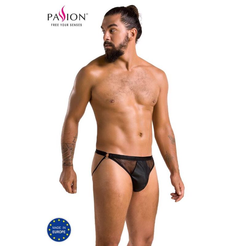 PASSION - 034 SLIP ÅBEN LUKE SORT S/M