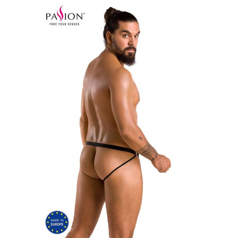 PASSION - 034 SLIP ÅBEN LUKE SORT S/M