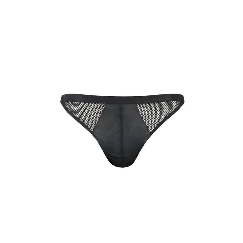 PASSION - 034 SLIP ÅBEN LUKE SORT L/XL