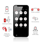 ONINDER - OSLO VIBRATION & ROTATION PINK - GRATIS APP
