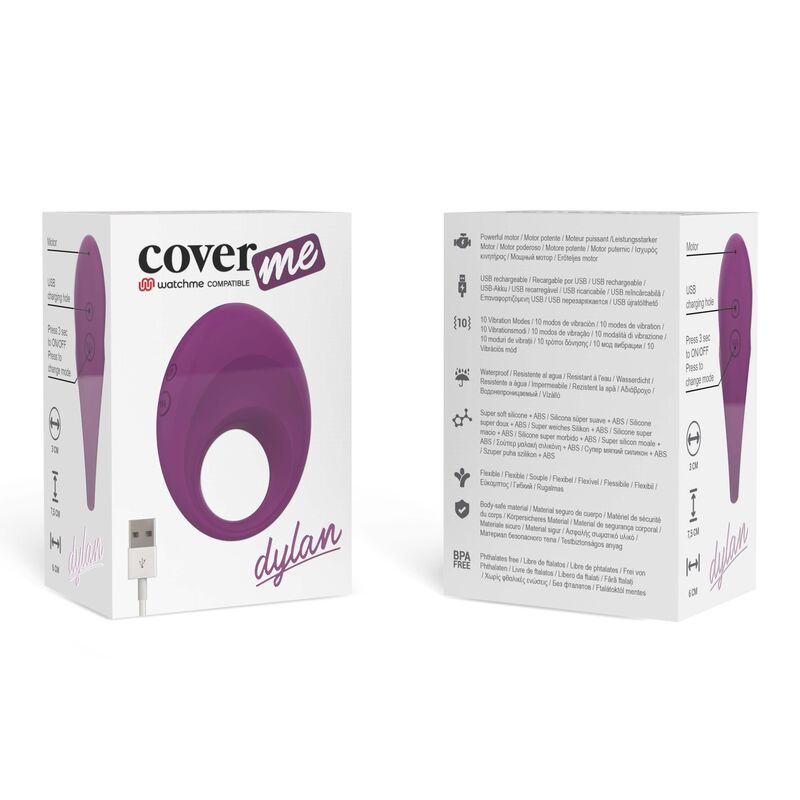 COVERME - DYLAN GENOPLADELIG RING KOMPATIBEL MED WATCHME TRÅDLØS TEKNOLOGI