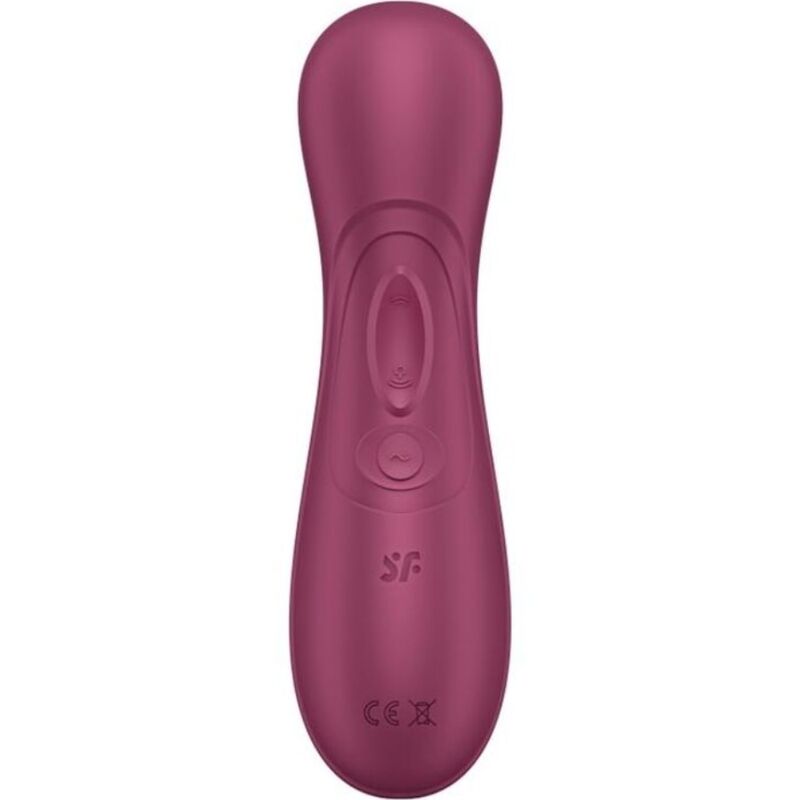 SATISFYER - PRO 2 GENERATION 3 FLYDENDE LUFTTEKNOLOGI VINRØD