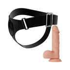 PRETTY LOVE - SELE TRUSS UNIVERSAL SELE MED DILDO JERRY 21,8 CM NATURLIG
