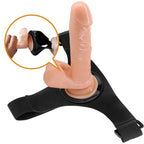 PRETTY LOVE - SELE TRUSS UNIVERSAL SELE MED DILDO TOM 20 CM NATURLIG