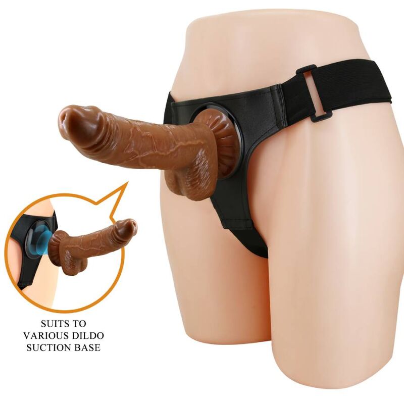 PRETTY LOVE - SELE TRUSS UNIVERSAL SELE MED DILDO MICHEAL 20 CM SORT