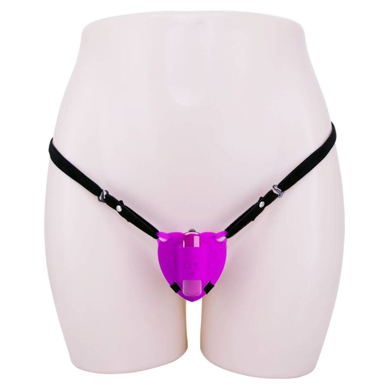 PRETTY LOVE - HEARTBEAT KLITORIS MASSAGEAPPARAT 10 VIBRATIONS TILSTANDE LILLA