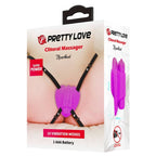PRETTY LOVE - HEARTBEAT KLITORIS MASSAGEAPPARAT 10 VIBRATIONS TILSTANDE LILLA