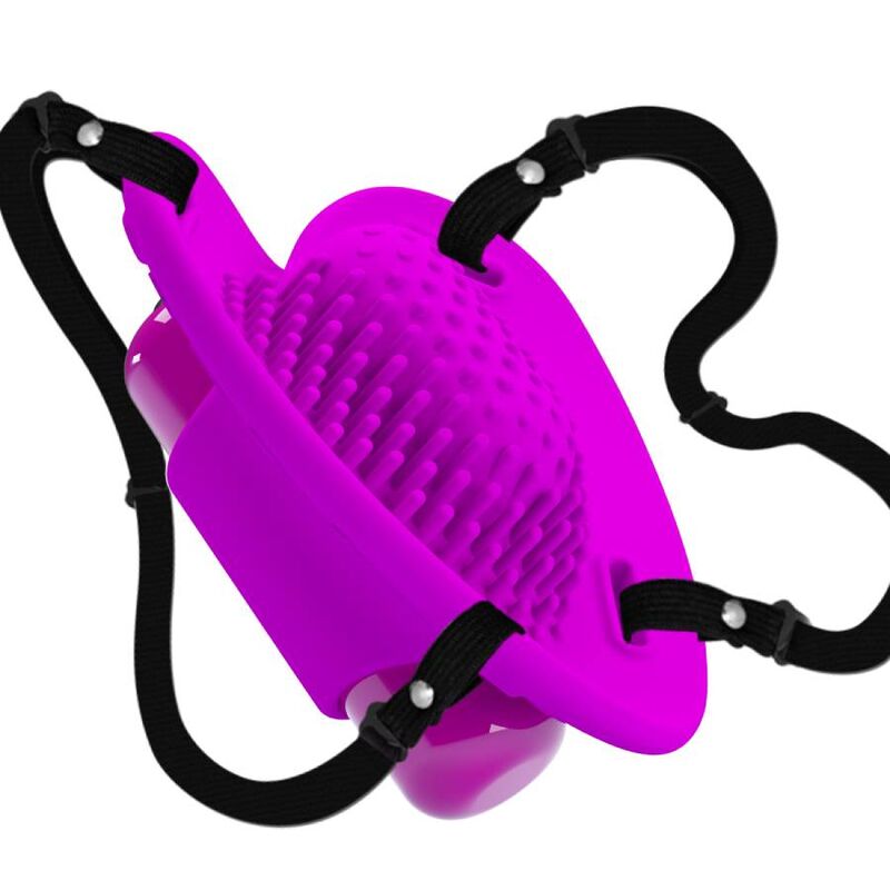 PRETTY LOVE - HEARTBEAT KLITORIS MASSAGEAPPARAT 10 VIBRATIONS TILSTANDE LILLA