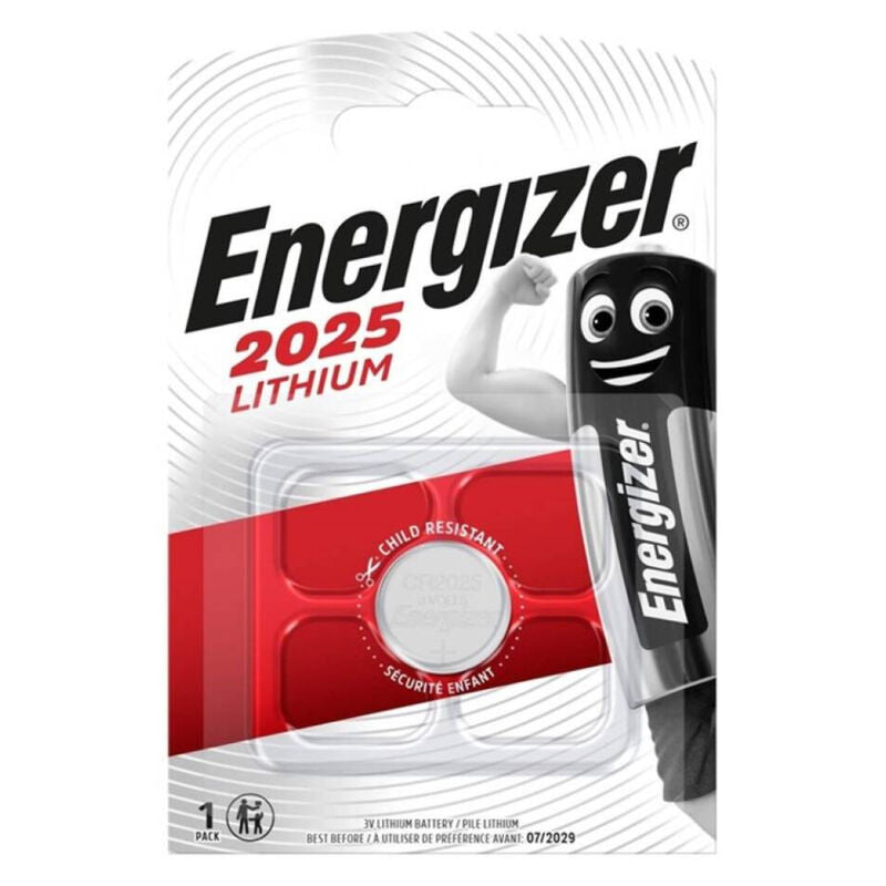 ENERGIZER - BATTERI LITHIUM KNAP CR2025 3V 1 ENHED