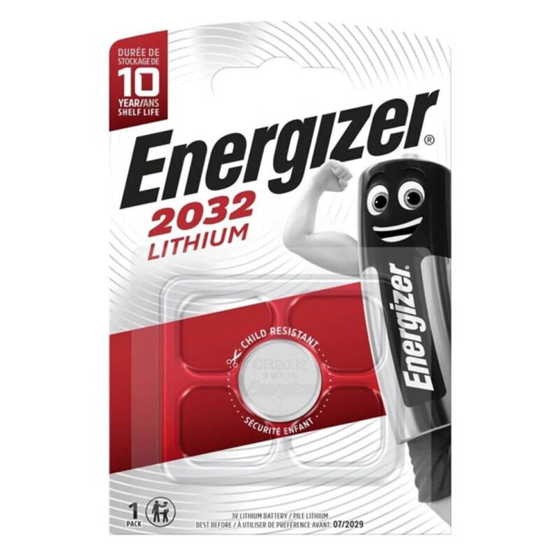 ENERGIZER - BATTERI LITHIUM KNAP CR2032 3V 1 ENHED