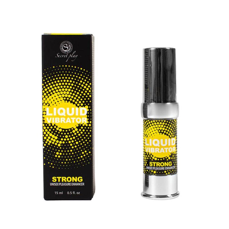 SECRETPLAY - VÆSKEVIBRATOR STIMULATOR UNISEX STÆRK 15 ML