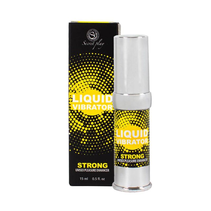 SECRETPLAY - VÆSKEVIBRATOR STIMULATOR UNISEX STÆRK 15 ML