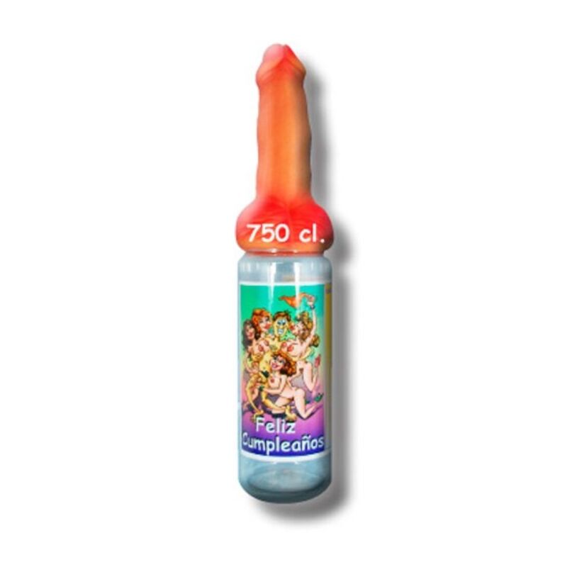 DIABLO PICANTE - PENIS SUGNINGSFLASK FØDSELSDAGSKØD 750 ML