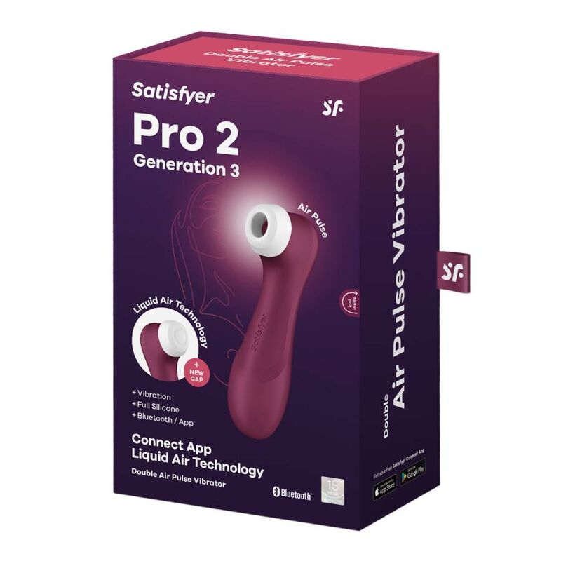 SATISFYER - PRO 2 GENERACIÓN 3 VINRØD BLUETOOTH & APP