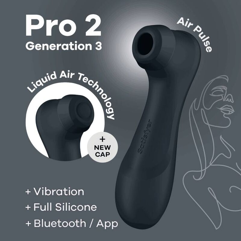 SATISFYER - PRO 2 GENERACIÓN 3 SORT BLUETOOTH & APP