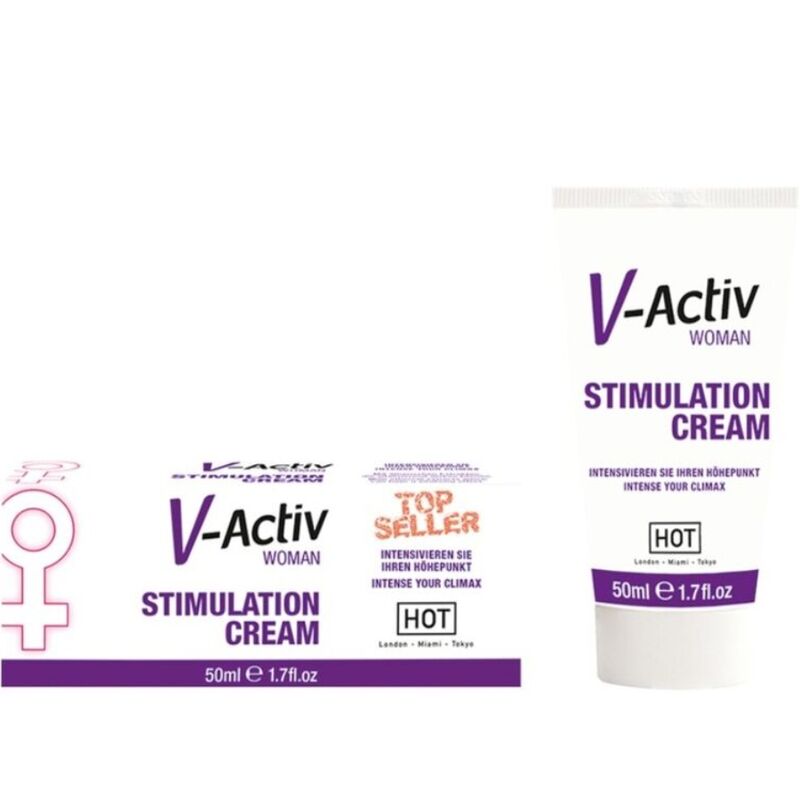 HOT - V-ACTIV STIMULERINGSCREME KVINDE 50ML