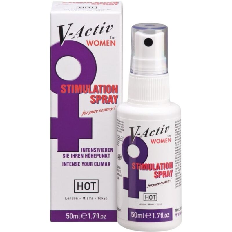 HOT - V-ACTIV PENIS POWER SPRAY KVINDER 50ML