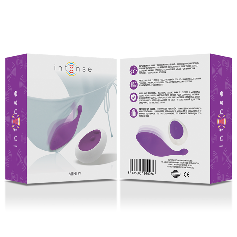 INTENS - MINDY PANTIE LILLA FJERNBETJENING