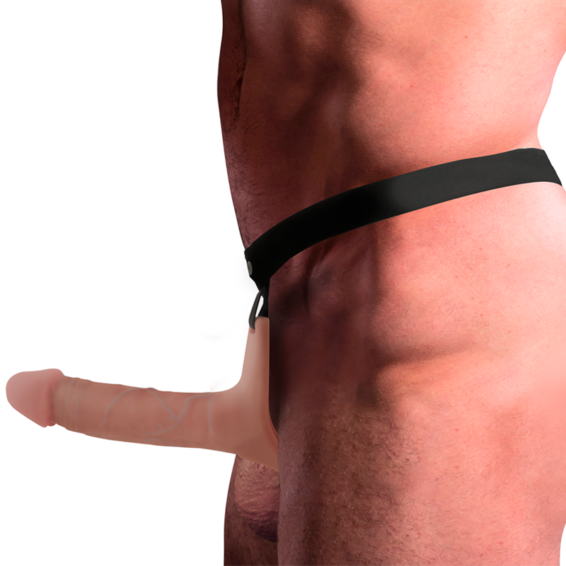 INTENSE - HULT SELE MED SILIKONE DILDO 16 X 3,5 CM