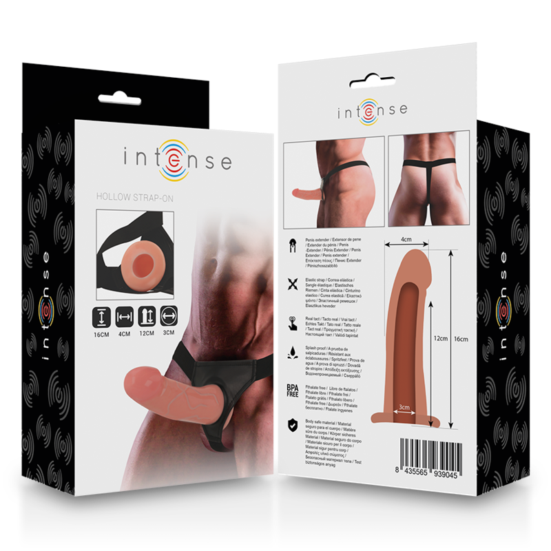INTENSE - HULT SELE MED DILDO 16 X 3 CM