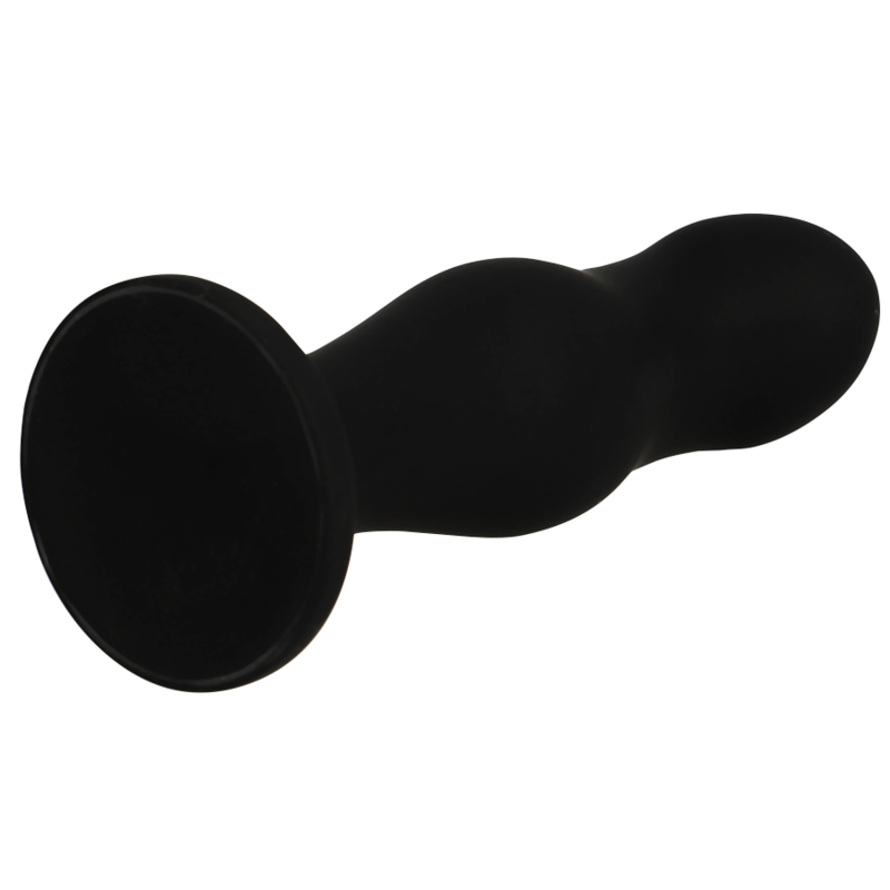 BLACK&SILVER - SEAN ANALPLUG PREMIUM SILIKONE SORT